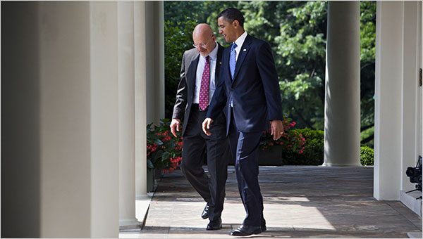 Immagine di James R Clapper e Barack Obama